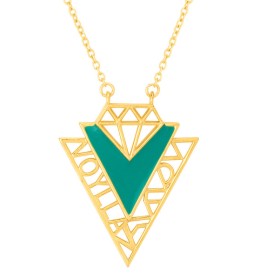 Stylish Voylla Logo Designed Necklace